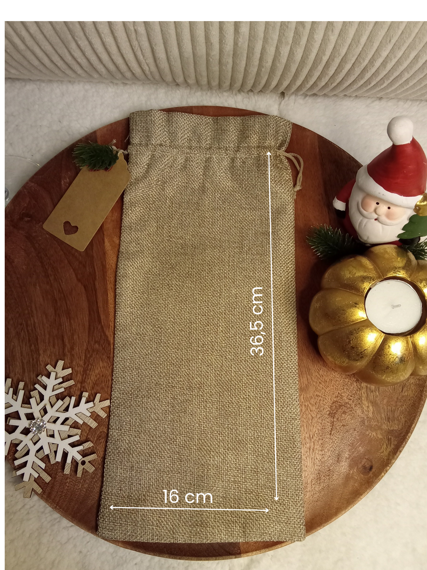 Pochon personnalisé bouteille