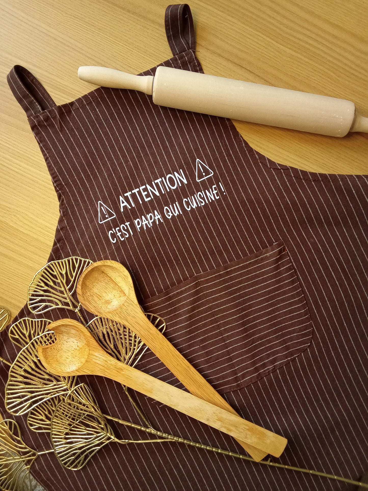 Tablier de cuisine ⚠️