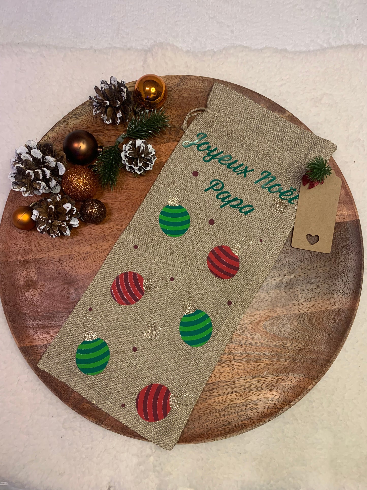 Pochon personnalisé bouteille