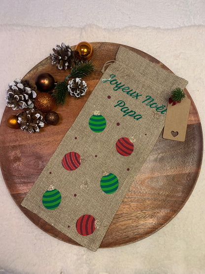 Pochon personnalisé bouteille