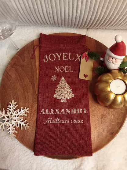 Pochon personnalisé bouteille