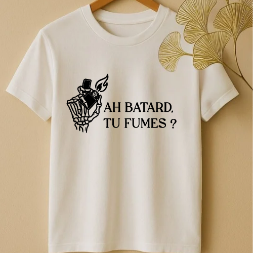 Tee-shirt " TU FUMES "