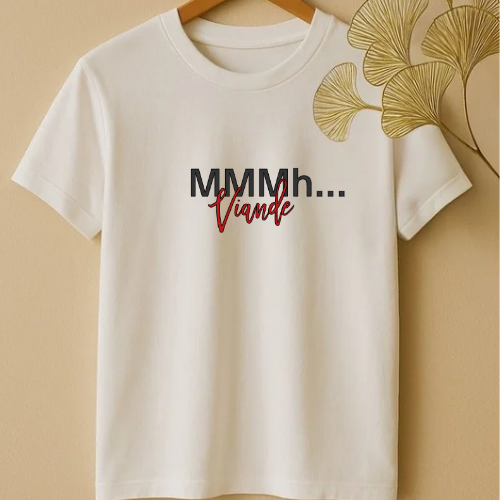 Tee-shirt " MMMh viande "