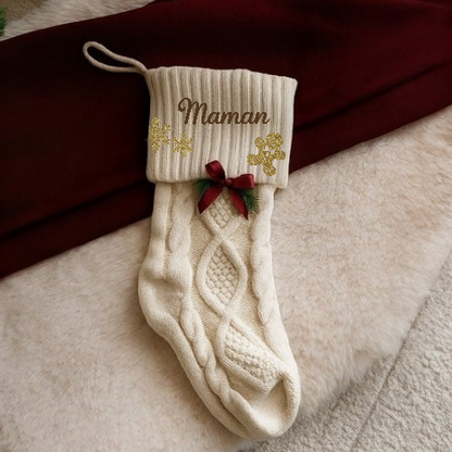 Chaussette de Noël Pain d'épice